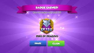 #DML Upgrade KOTH'EZ Dragon to level 120 - Dragon Mania Legends