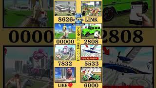 Indian bike driving 3d new update!! All's cheat code||#ibd3dnew #ludogame #trendinggames #shorts