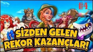 SLOT  BROTHERS  SİZDEN GELENLER  YÜKSEK KAZANÇLAR  #4  #slot   #slotoyunları