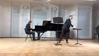 А. Жоливе-Концертино; В. Брандт концертная пьеса 1. A. Jolivet- Concertino; V. Brandt-concertpiece 1