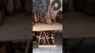 Die Hasen aus Holz sind da! Jetzt im Mrs Greenery Shop entdecken!