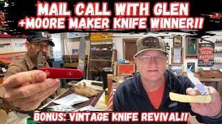 Mail Call with Glen & Moore Maker Knife Winner!