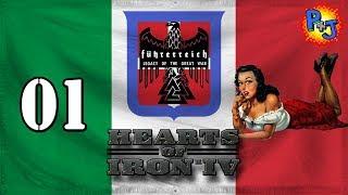 Let's Play Hearts of Iron 4 IV | HOI4 Fuhrerreich Mod Gameplay | Italy Episode 1