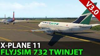 The Toronto Ground Stop, FlyJSim 732 TwinJet, VATSIM ️ 2018-01-05