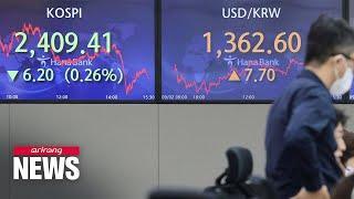 S. Korean currency weakens to 13-year low to USD/KRW 1,362.6