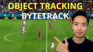 Object Tracking YOLOv8 and ByteTrack (Player Tracking and ByteTrack Algorithm Explained)