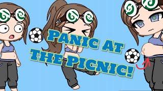 Panic at the picnic! | Gacha Life Belly Stuffing *ACCIDENTAL*