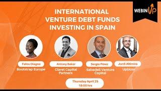 International Venture Debt funds investing in Spain