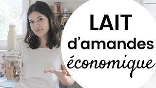 Lait d'amande maison  économique  et zéro déchet  | Milena & Co