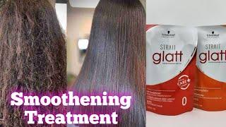 How To: Smoothening Treatment Full Process || Permanently Hair Smoothening || Hair Rebonding process