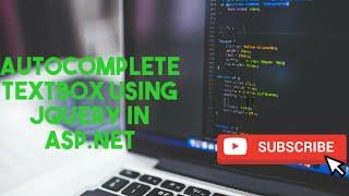 Autocomplete textbox using jquery in asp net