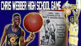 Chris Webber High School Game vs. Charlotte, MI (Eric Menk)