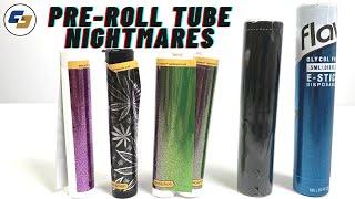 The 5 Types of Pre Roll Tubes - Nightmares when Branding with Labels?