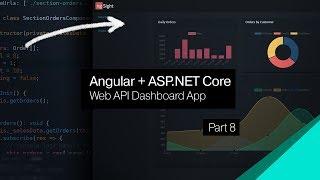 ASP.NET Core + Angular Dashboard | 08 | Latest Orders Table