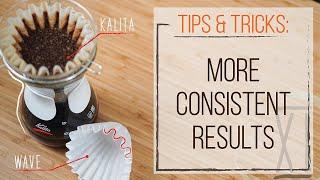 Kalita Wave Long Time User Tips | Get Better Results | General Tips for Better Pour Overs