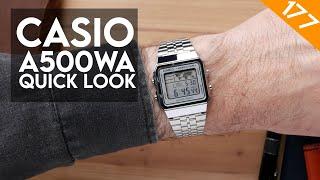 Cheap, Classy World Timer - Casio A500WA Review