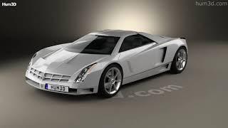 Cadillac Cien Concept 2002 3D model by 3DModels.org