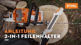 STIHL Anleitung | 2-in-1 Feilenhalter