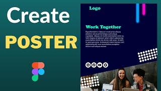 Figma Tutorial - How to Create Poster in Figma | Poster Design