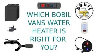 How to choose your Bobil Vans Water Heater