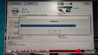 Opel E98 ECU write ok by ECUHELP KT200