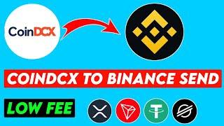 how to transfer coindcx to binance | crypto send coindcx to binance