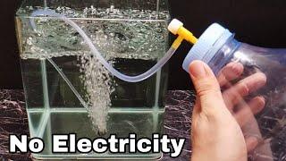 No electricity air pump DIY | Emergency air pump from gallon DIY | Free energy air pump DIY