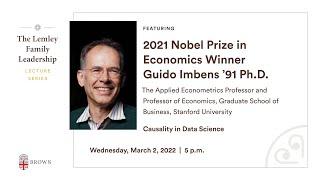 Lemley Lecture: Nobel Prize Winner Guido Imbens