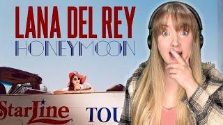 First time listening to HONEYMOON by Lana Del Rey...Is this my new fav?!