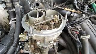 Installing an LPG fitting on a 151D carburetor: a detailed process. Gazelle Van