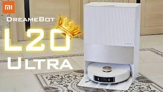  ЦАРЬ ВСЕХ РОБОТОВ-ПЫЛЕСОСОВ! АВТОНОМНАЯ СТАНЦИЯ! DreameBot L20 Ultra Complete. ПОДРОБНЫЙ ОБЗОР!