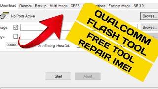 Qualcomm Flash tool | IMEI Repair Qcn nvdata flashing free