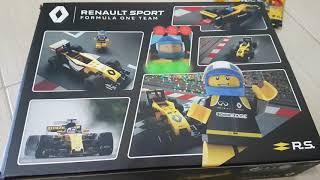 Lego Car Review: Ultra Rare Renault RS17 + Mini RS17 + Nico Hulkenberg Minifigure