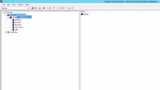 Data Protector: Sorting datalists in the GUI