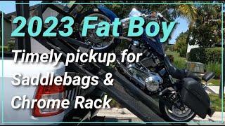 2023 Harley-Davidson Fat Boy and Rockstar's Superb Delivery Service!