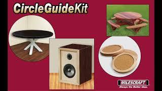 Milescraft 1219/1269 CircleGuideKit   Cutting Circles with your Router by Equus