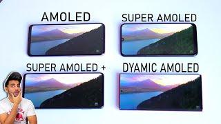 AMOLED vs Super AMOLED vs SAMOLED Plus vs DYNAMIC AMOLED - Confusion Clear !!