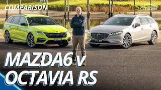 2024 Mazda6 Atenza v Skoda Octavia RS Comparison | This one is for the anti-SUV crowd