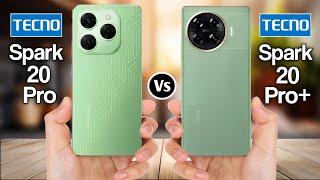 Tecno Spark 20 Pro Vs Tecno Spark 20 Pro Plus