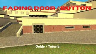 Fading Door / Button | Guide & Tutorial | Garrys Mod