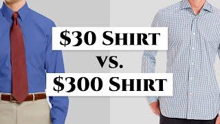 $30 vs $300 Men's Dress Shirt - How To Spot Quality Shirts & Avoid Crap - Gentleman's Gazette