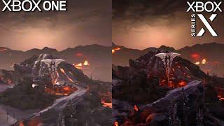 ARK Xbox Series X Vs XBOX One Graphics Comparison [ ARK: Survival Evolved ]