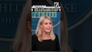 “Zero illegal aliens...” WH Press Secy Leavitt shares big update on illegal immigrants’ infiltration