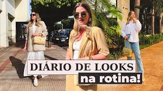 Diário de looks: Rotina, trabalho, evento e dia a dia!