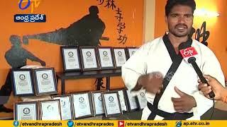 Success Story of Karate Master Prabhakar | Showing Skills in Martial Arts | Bags 21 Guinness Records