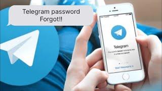 telegram password forgot iPhone | hindi