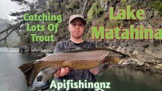 Trout Fishing Lake Matahina Nov 2021