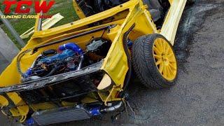 VW Golf MK2 GTI Yellow Restoration Project by Jan