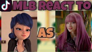 MLB react to Marinette as Mal! | Descendants | Gacha Club