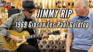 Jimmy Rip playing a 1969 Gibson Les Paul Goldtop